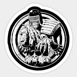 Judge Death Sticker